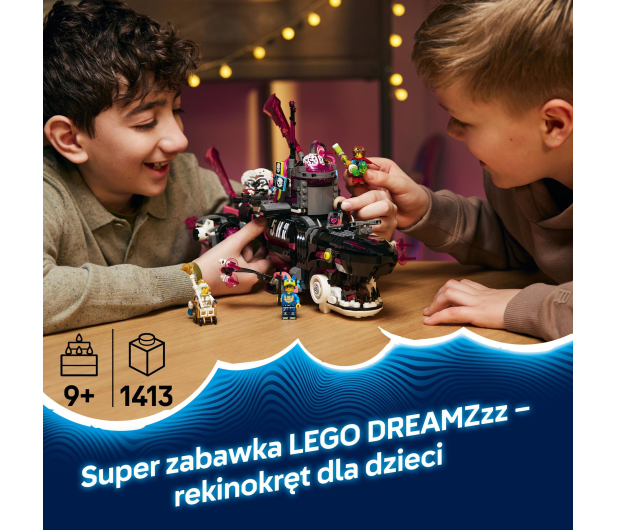 LEGO Dreamzzz 71500 Koszmarny rekinokręt podwodny - 1331650 - zdjęcie 4